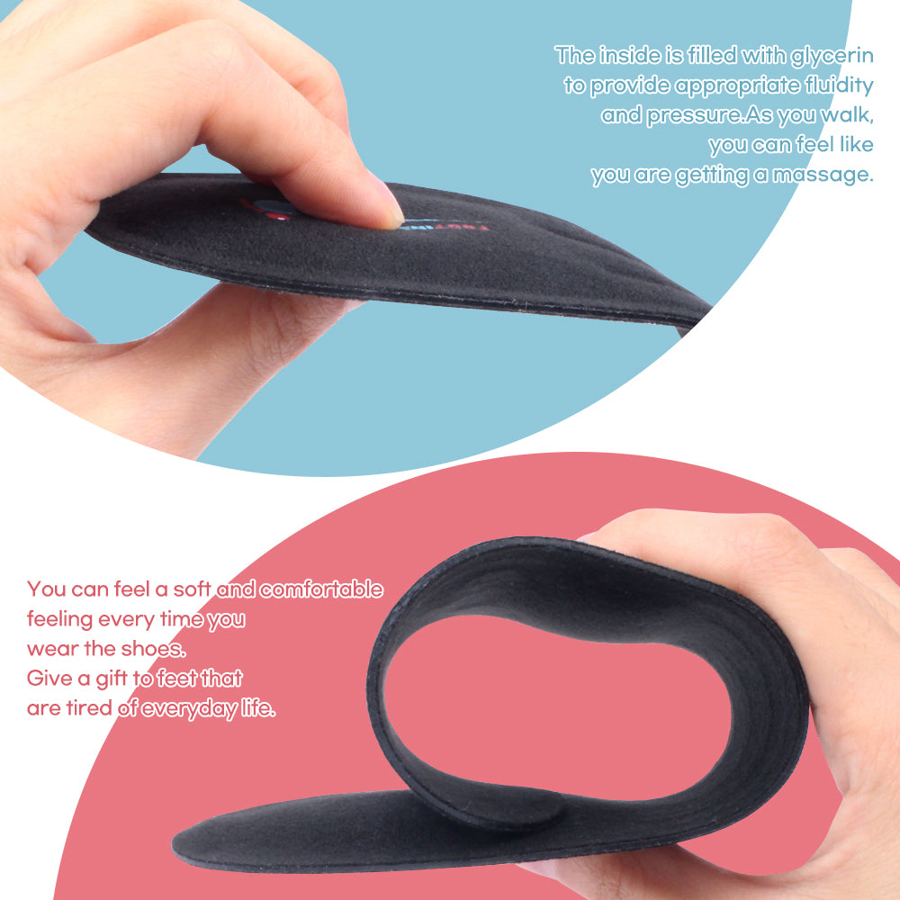 Foot Relief Glycerine Filled Liquid Insoles
