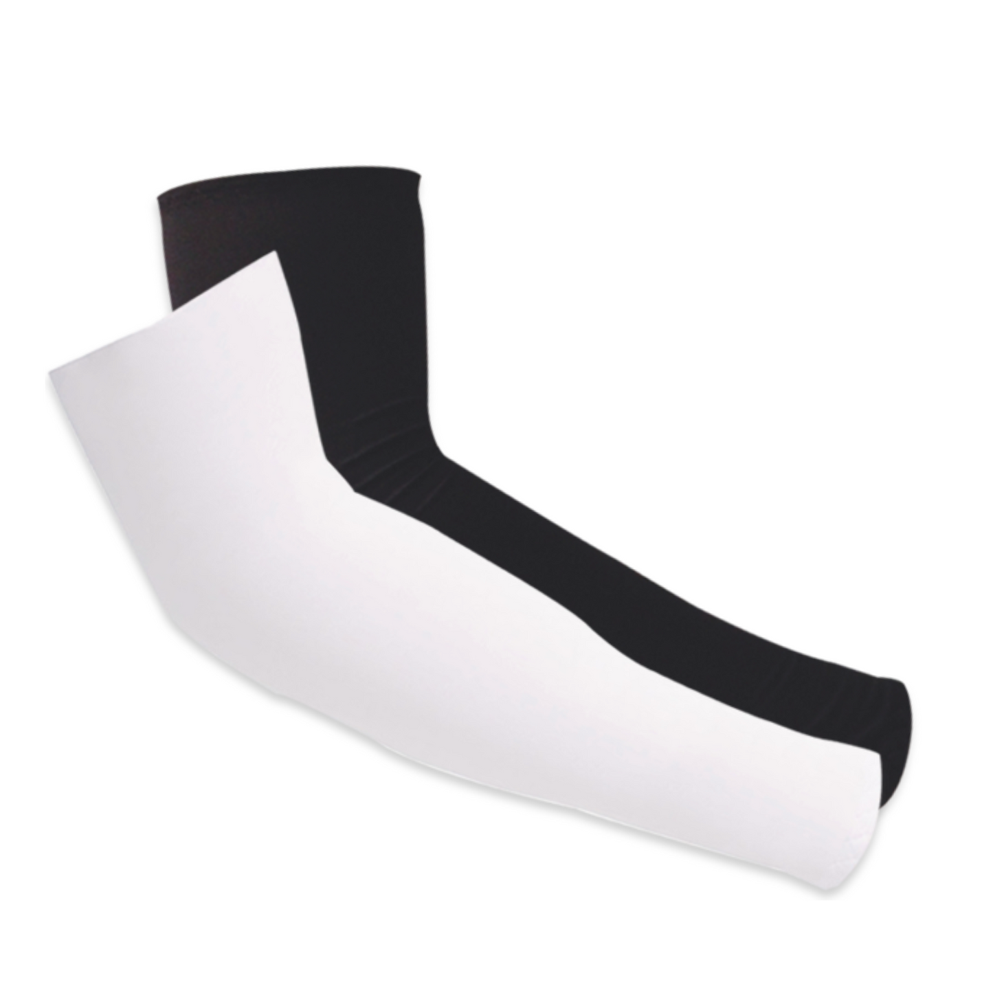 2 Pairs UV Sun Protection Cooling Arm Sleeves for Cycling, Running, Golf, Driving Sleeves for Men & Women
