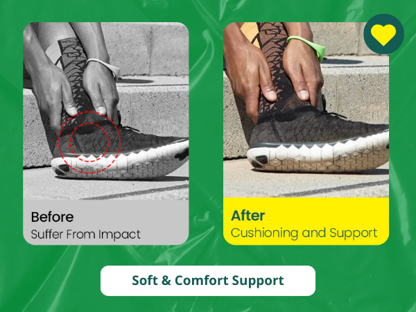 Silicone Heel Sleeve Socks - Moisturizing Gel Feet Heel Spur Pads Socks for Relief Heel Pain & Plantar Fasciitis