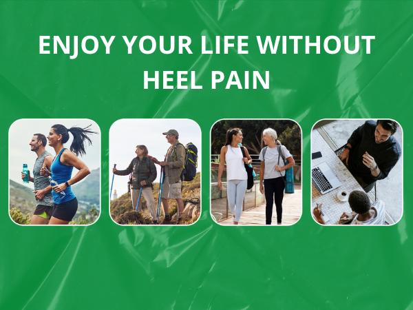 Silicone Heel Sleeve Socks - Moisturizing Gel Feet Heel Spur Pads Socks for Relief Heel Pain & Plantar Fasciitis