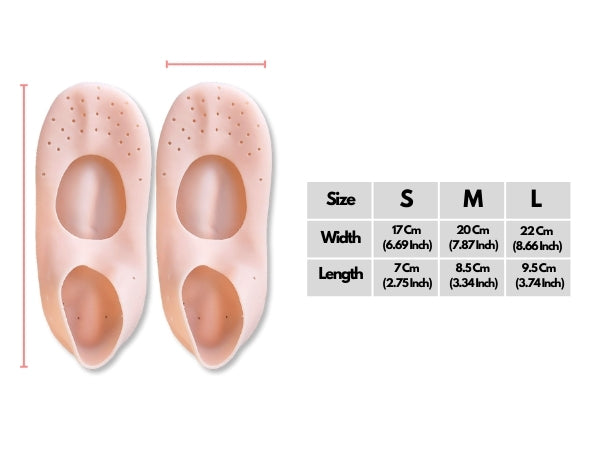 Moisturizing Gel Socks - Hydrating Spa Treatment for Soft 1 Pair