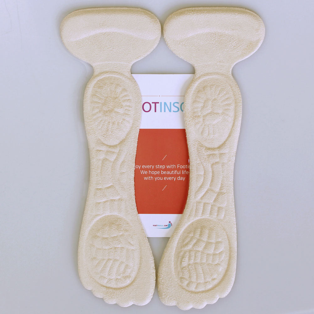 2 in 1 Heel Shoe Inserts – High Heel Gel Cushion Insole Insert Pads