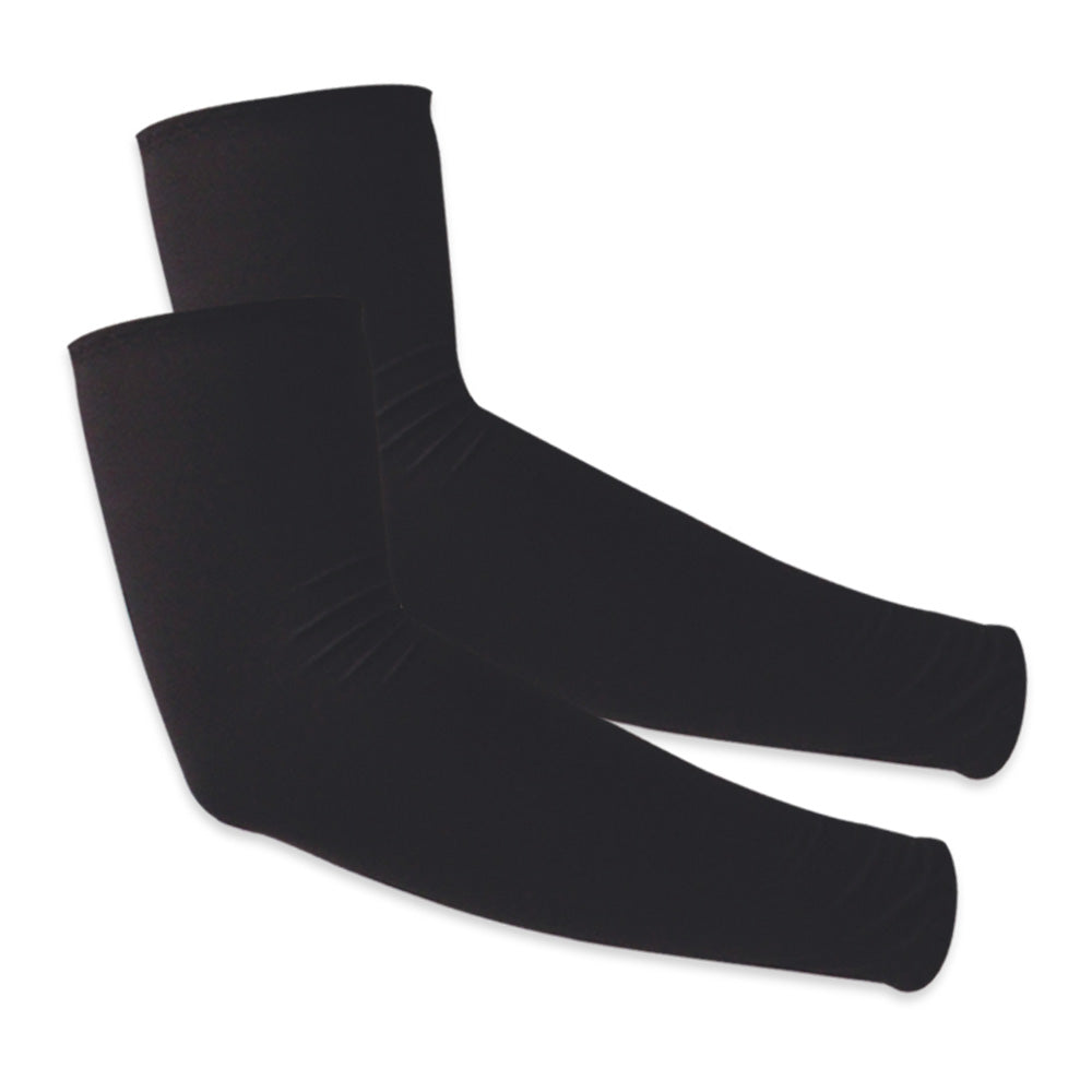2 Pairs UV Sun Protection Cooling Arm Sleeves for Cycling, Running, Golf, Driving Sleeves for Men & Women