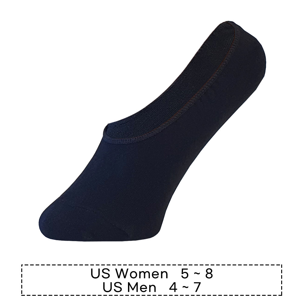 Silicone Moisturizing No Show Socks for Women and Men