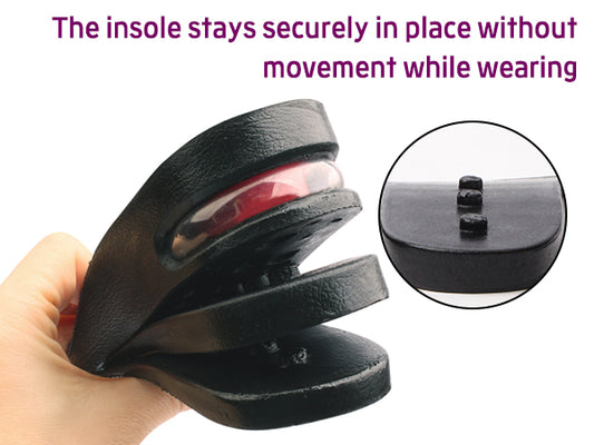 Height Increase Shoe Insoles with Air Cushion