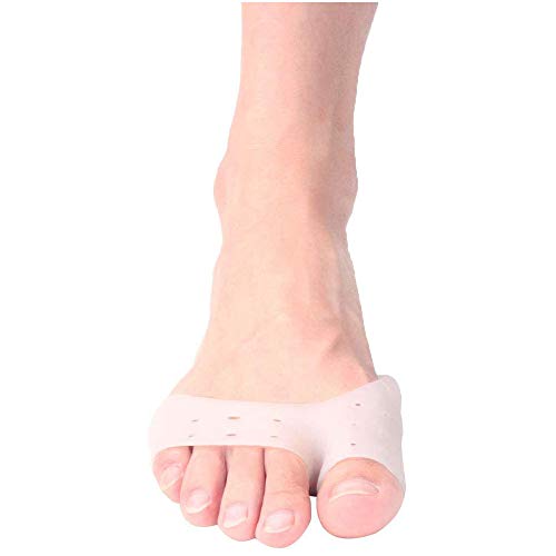 footinsole Half Toe Sleeve for Metatarsal Ball of Foot Cushion Pads for Pain Relief 2 PCS
