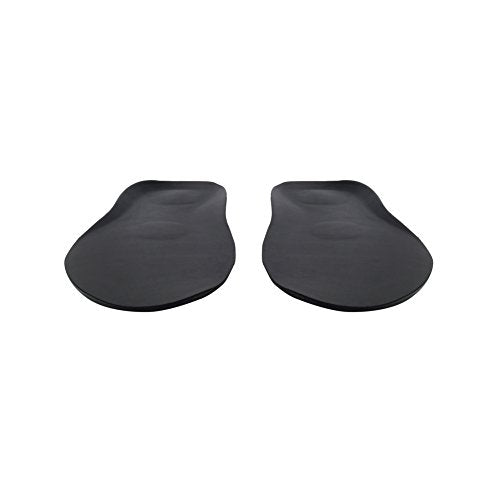 footinsole Dress Shoe Inserts Heel Cushion Insoles – Comfortable - Leather Black