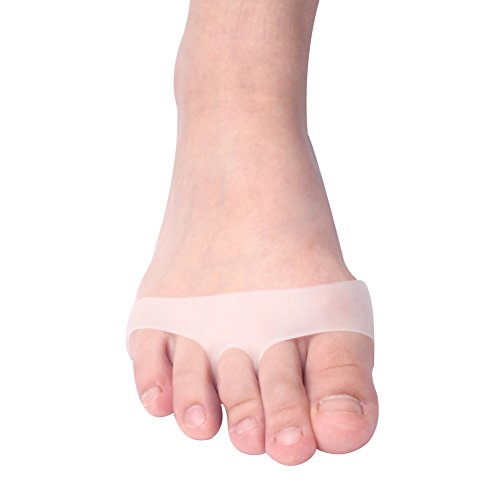 Metatarsal Ball of Foot Cushion Pads for Pain Relief, Forefoot Cushioning - Men & Women's Gel Shoe Sleeve Inserts