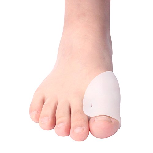 Big Toe Orthopedic Bunion Corrector Spacer & Gel Spreader – Men & Women's Silicone Toe Divider Pads for Hammertoes
