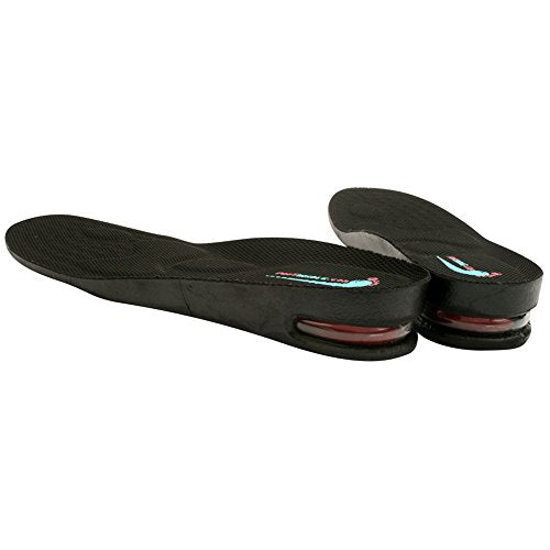 1.2 Inches Height Increase Shoe Insoles with Air Cushion - 1 Layer (1.2" UP), (Women's 5.5-9.5)