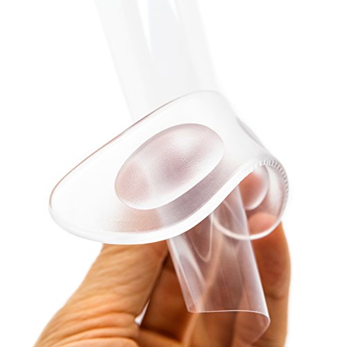 footinsole Massage Heel Liner (4 PCS) Gel Pads to Prevent New Shoes Blisters, 2 Pairs