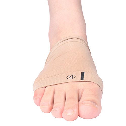 Arch Support Sleeves with Comfort Gel Cushions for Flat Foot and Plantar Fasciitis Pain Relief