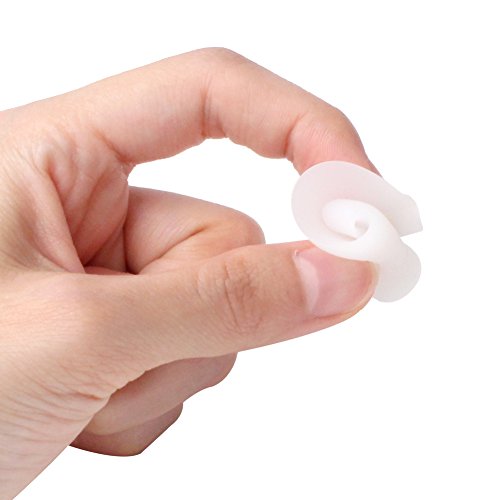footinsole Tailor's Bunion Spacers Pads for Pain Relief, Cushioning and Protection –Silicon Pads - 1 Pair (Tailor's Bunion Spacers)