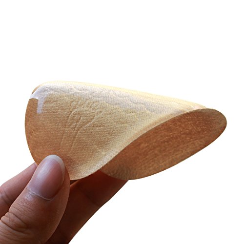 footinsole Forefoot Suede Insoles (1 Pair) Gel Foot Pad - Soft PU Gel Offers Effective Massage