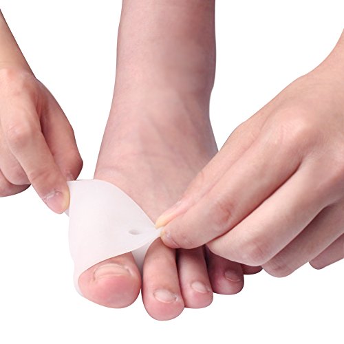 Big Toe Orthopedic Bunion Corrector Spacer & Gel Spreader – Men & Women's Silicone Toe Divider Pads for Hammertoes
