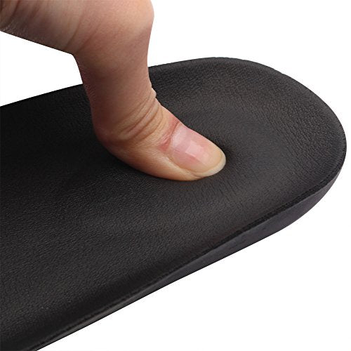 footinsole Heel Cushion Dress Shoe Insoles - Best Shoe Inserts – Leather Black
