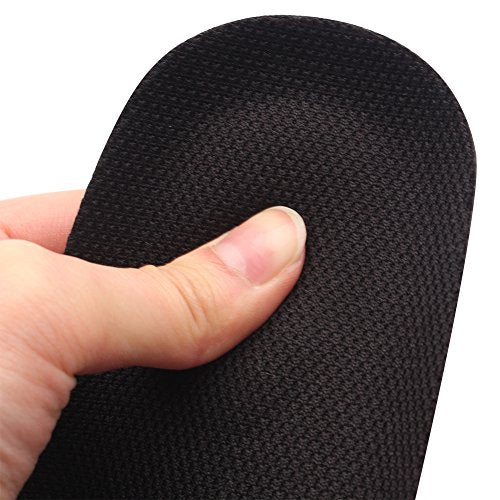 footinsole Dress Shoe Insoles Dress-fit Support Inserts Pain Relief Orthotics Full Length Insole – Cut to Fit Size (Mesh Black)