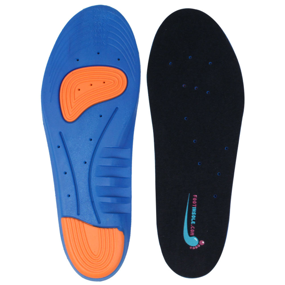 Memory Foam Shoe Inserts - Breathable Sport Shoe Insoles - Full Length ...