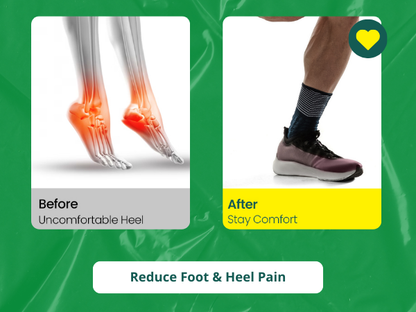 Silicone Heel Sleeve Socks - Moisturizing Gel Feet Heel Spur Pads Socks for Relief Heel Pain & Plantar Fasciitis