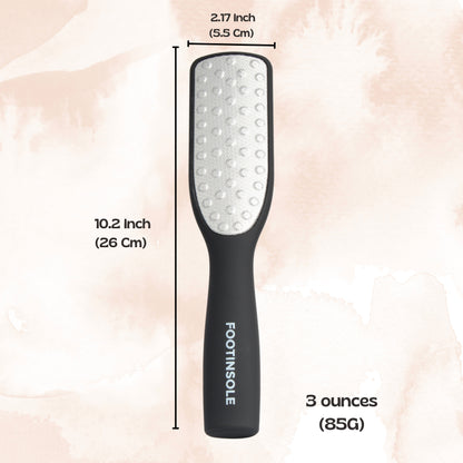 Dual Sided Foot Files Callus Remover - Foot Care Pedicure Stainless Steel File