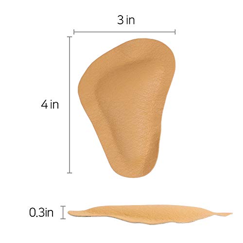 Arch Support Insole Pads – Ideal Self-Adhesive Shoe Inserts for Pain Relief from Flat Feet, Plantar Fasciitis, Arthritis, Glen Arch