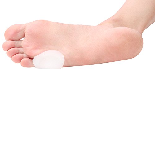 footinsole Tailor's Bunion Spacers Pads for Pain Relief, Cushioning and Protection –Silicon Pads - 1 Pair (Tailor's Bunion Spacers)