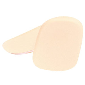 Silicone Heel Cups - 0.6 Inches Gel Height Increase Insoles, Achilles Tendonitis Inserts for Women