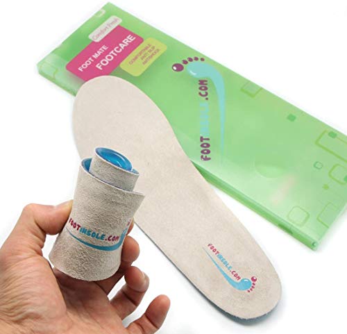 Foot Relief Soft Silicone Sports Gel Insoles, Insert Pad (S (4.5~7 US Women's))