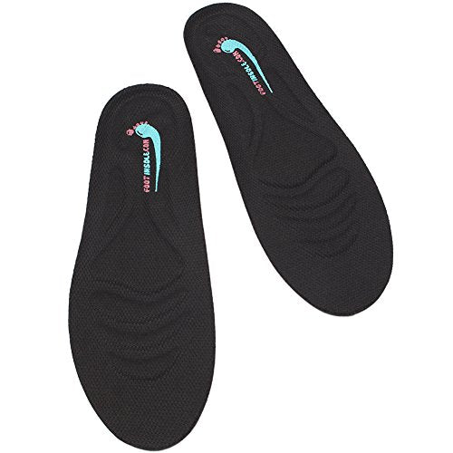 1 Inch Height Increase Insoles – Shoe Lift Inserts (US Women's Size 5.5-9.5)