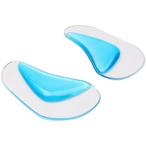 footinsole Arch Support Insoles (4 PCS) Pu Gel Foot Massage Flat Feet Insoles 2 Pairs