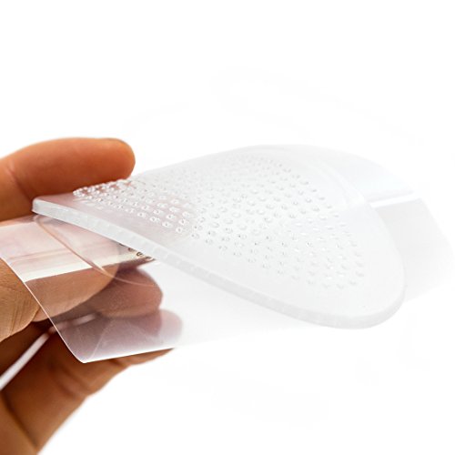 footinsole Shoes Inserts for Heels - Transparent Massage Gel Cushion Pad - Relief from Foot Pain (1 Pair)