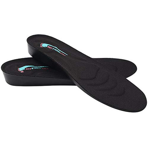 1-Inch Height Increase Shoe Insoles (1" UP (US Women's 5.5-9.5))