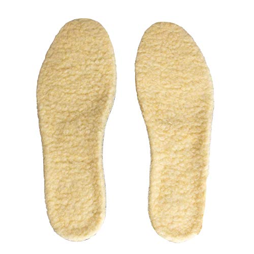 Height Increase Insoles with Fur and Air Cushion - 2" Shoe Lifts - Heel Lift (US Women's 6-8) Beige