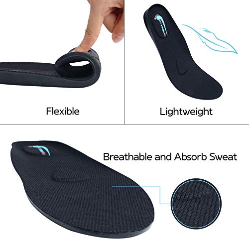 0.6 Inch Height Increase Insoles – Shoe Lift Inserts (US Women's Size 5.5-9.5)