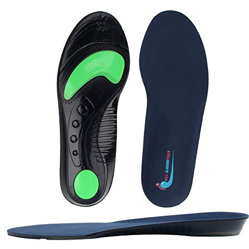 Gel Shoe Inserts for Women and Men – Comfort Insoles - Men (US 5-10.5), Women (US 6.5-11)