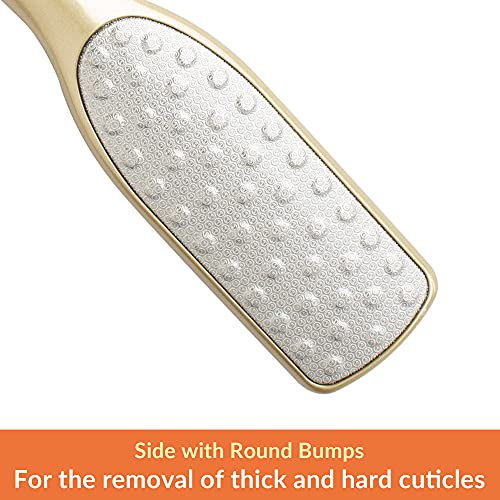 Dual Sided Foot Files Callus Remover - Foot Care Pedicure Stainless St –