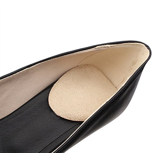 footinsole Shoes Inserts for Heels - Suede Massage Gel Heel Cushion Pad - Relief from Heel 1 Pair