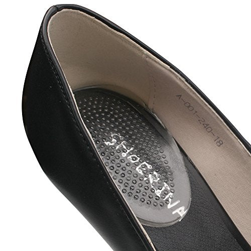 footinsole Shoes Inserts for Heels - Transparent Massage Gel Cushion Pad - Relief from Foot Pain (1 Pair)