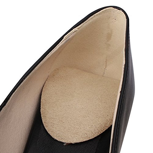 footinsole Shoes Inserts for Heels - Suede Massage Gel Heel Cushion Pad - Relief from Heel 1 Pair